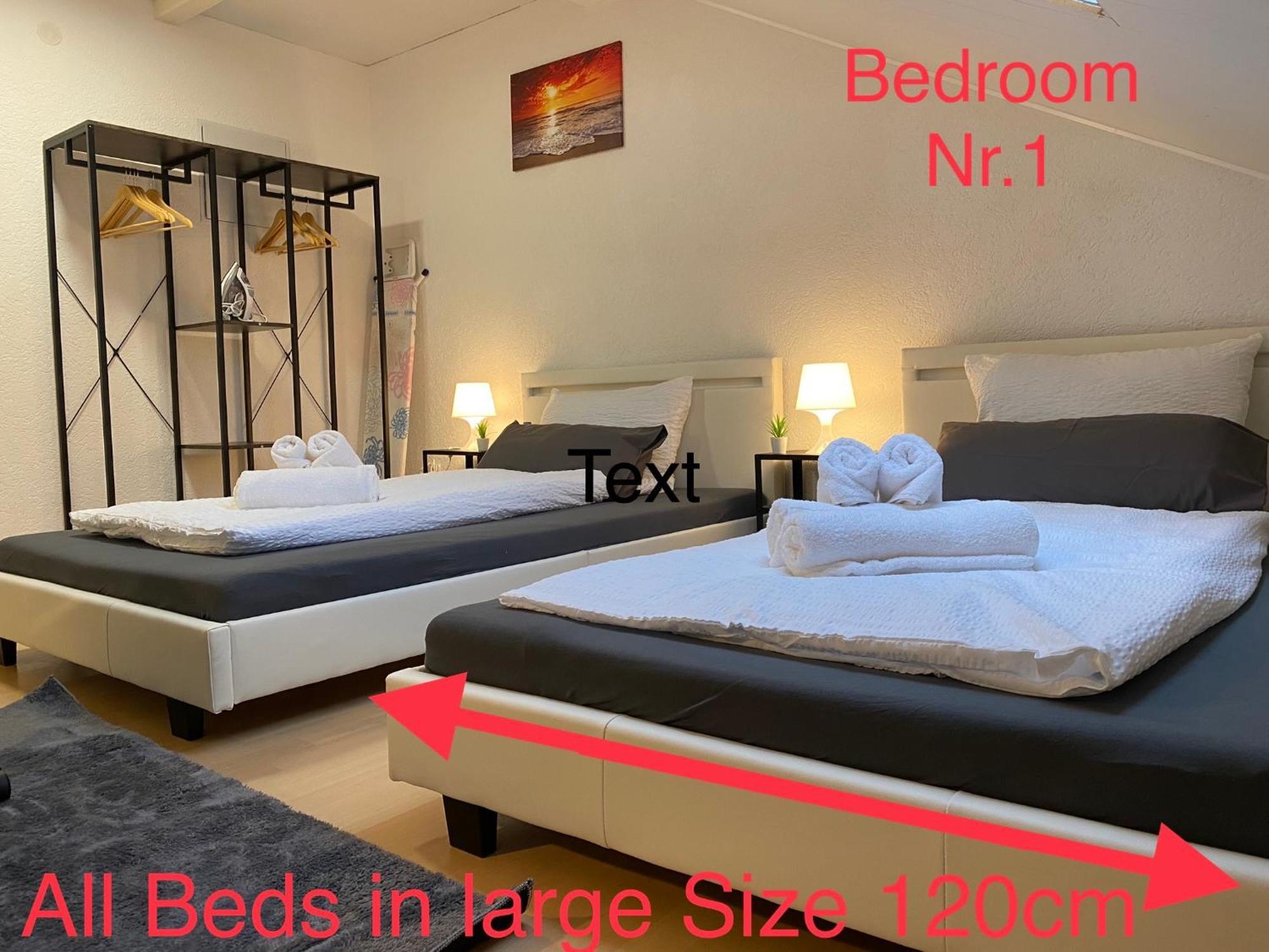 Deluxe Business Suite Mit Netflix Premium & Parkplatz, Zentral Zu Audi & Schwarz Gruppe With 2 Bedrooms Бад-Фрідріхсхалль Екстер'єр фото