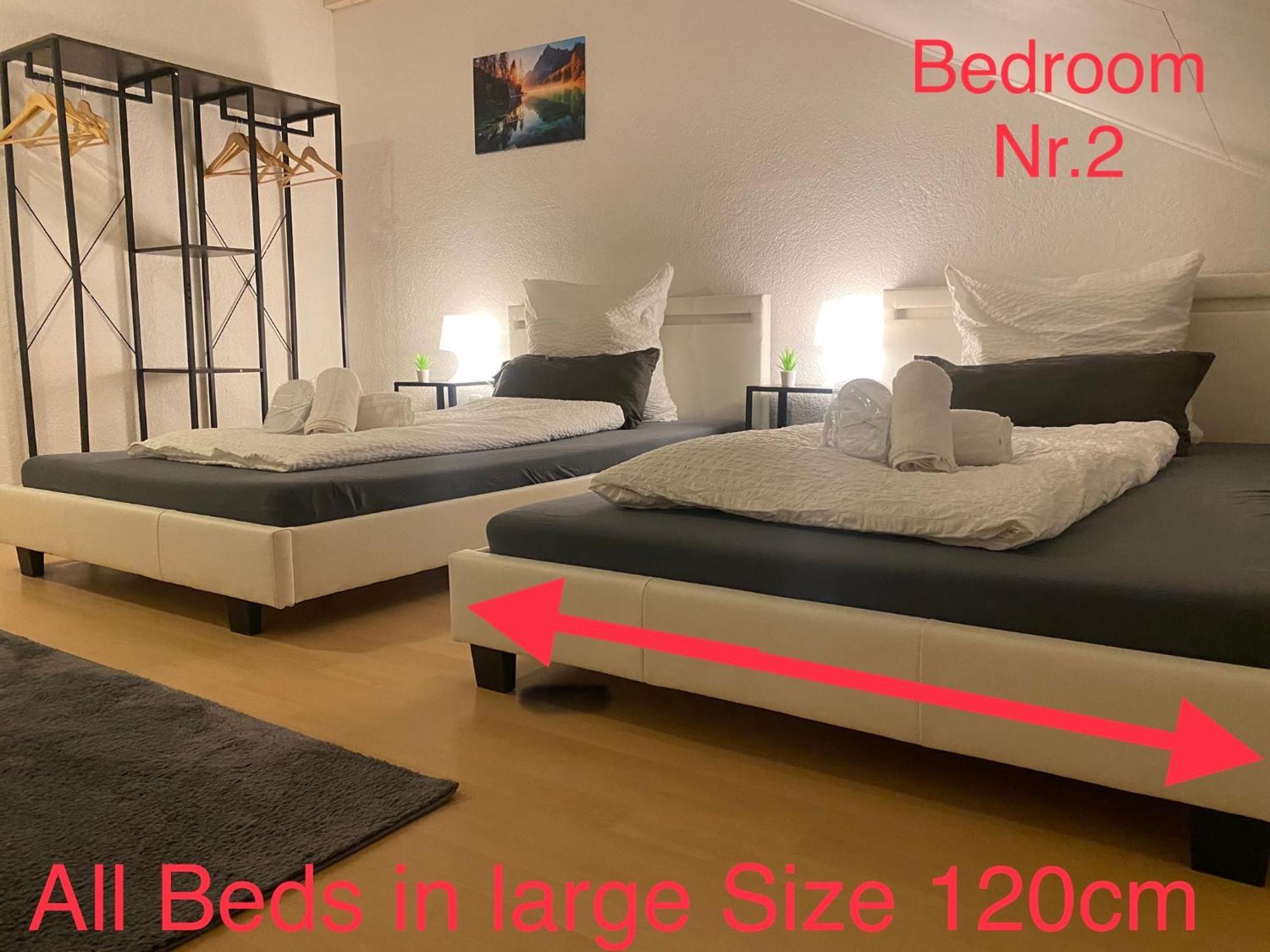 Deluxe Business Suite Mit Netflix Premium & Parkplatz, Zentral Zu Audi & Schwarz Gruppe With 2 Bedrooms Бад-Фрідріхсхалль Екстер'єр фото